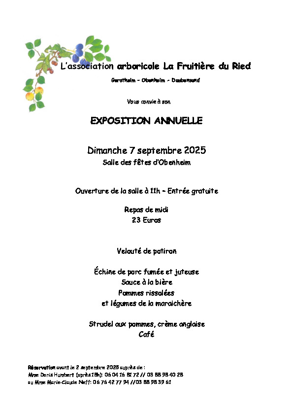 Exposition arboricole