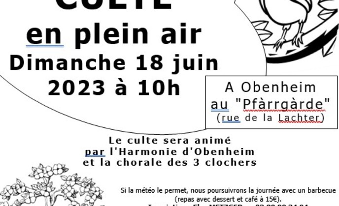 Culte en plein air