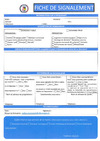 Fiche de signalement
