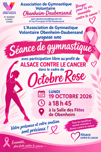 Séance de gymnastique