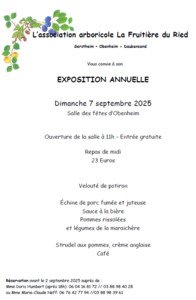 Exposition arboricole
