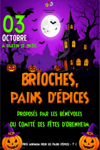 Brioches, pains d'épices