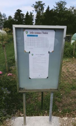 Jardins communaux Jardins communaux