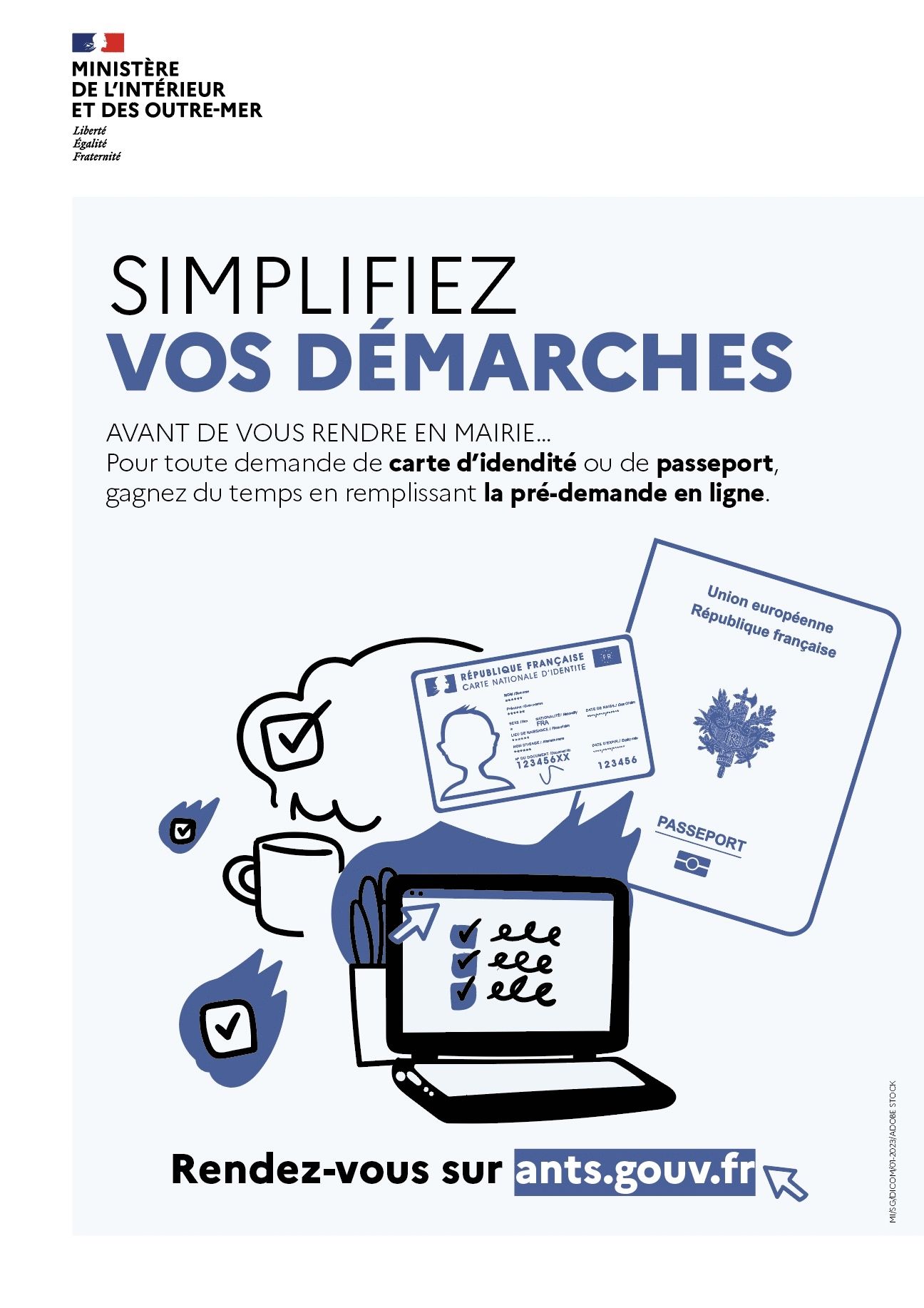 Pensez à votre prédemande en ligne Pensez à votre prédemande en ligne